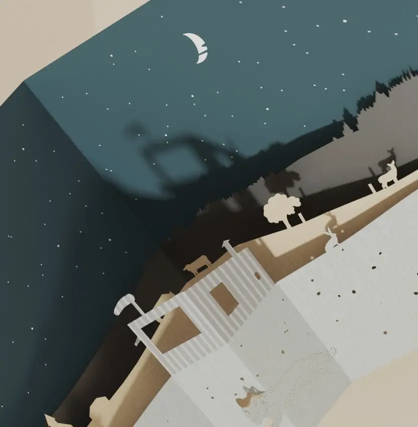 Close-up of gift voucher Na Malém Háji – ivory design